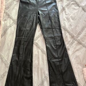Princess Polly Black Boot Cut Flare Pants